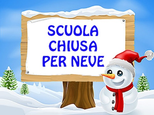 Scuole chiuse